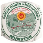 Munster AOP affiné à l'ancienne - Dodin en promo chez Intermarché Munster AOP affiné à l'ancienne - Dodin dans le catalogue Intermarché