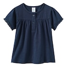 Baby T-Shirt mit Knopfleiste bei Ernstings family im Torgelow Prospekt für 6,99 €