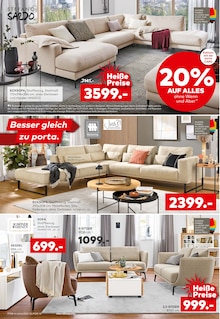 Couch im porta Möbel Prospekt "Besser gleich zu porta." mit 16 Seiten (Bergisch Gladbach)
