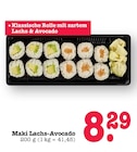 Aktuelle Lachs Angebote bei E center in Frankfurt (Main) Aktuelles Maki Lachs-Avocado Angebot bei E center in Frankfurt (Main) ab 8,29 €