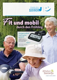 Aktueller Riedel & Pfeuffer GmbH Haus der Gesundheit Sanitätshäuser Prospekt für Schwarzenbruck: Fit und mobil durch den Frühling mit 6 Seiten, 11.03.2026 - 31.05.2026