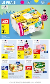 Promos Activia dans le catalogue "LE MOIS MONOPOLY" de Carrefour à la page 48