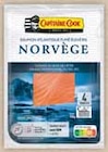 Saumon fumé de Norvège - Capitaine Cook / Producteurs et Commerçants en promo chez Intermarché Toulon à 4,97 €