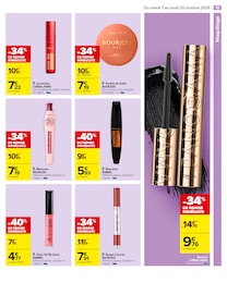 Offre Bourjois dans le catalogue Carrefour du moment à la page 21