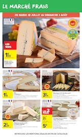 Promos Fromage dans le catalogue "Carrefour market" de Carrefour Market Fromage en promo dans le catalogue Carrefour Market à la page 17
