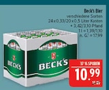 Aktuelle Becks Angebote bei Marktkauf in Erlangen Aktuelles Bier Angebot bei Marktkauf in Erlangen ab 10,99 €