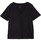 T-shirt femme col V - TEX BASIC dans le catalogue Carrefour
