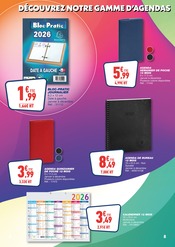 Agenda Angebote im Prospekt "NOS PRIX BAS VONT VOUS FAIRE BONNE IMPRESSION !" von Bureau Vallée auf Seite 8