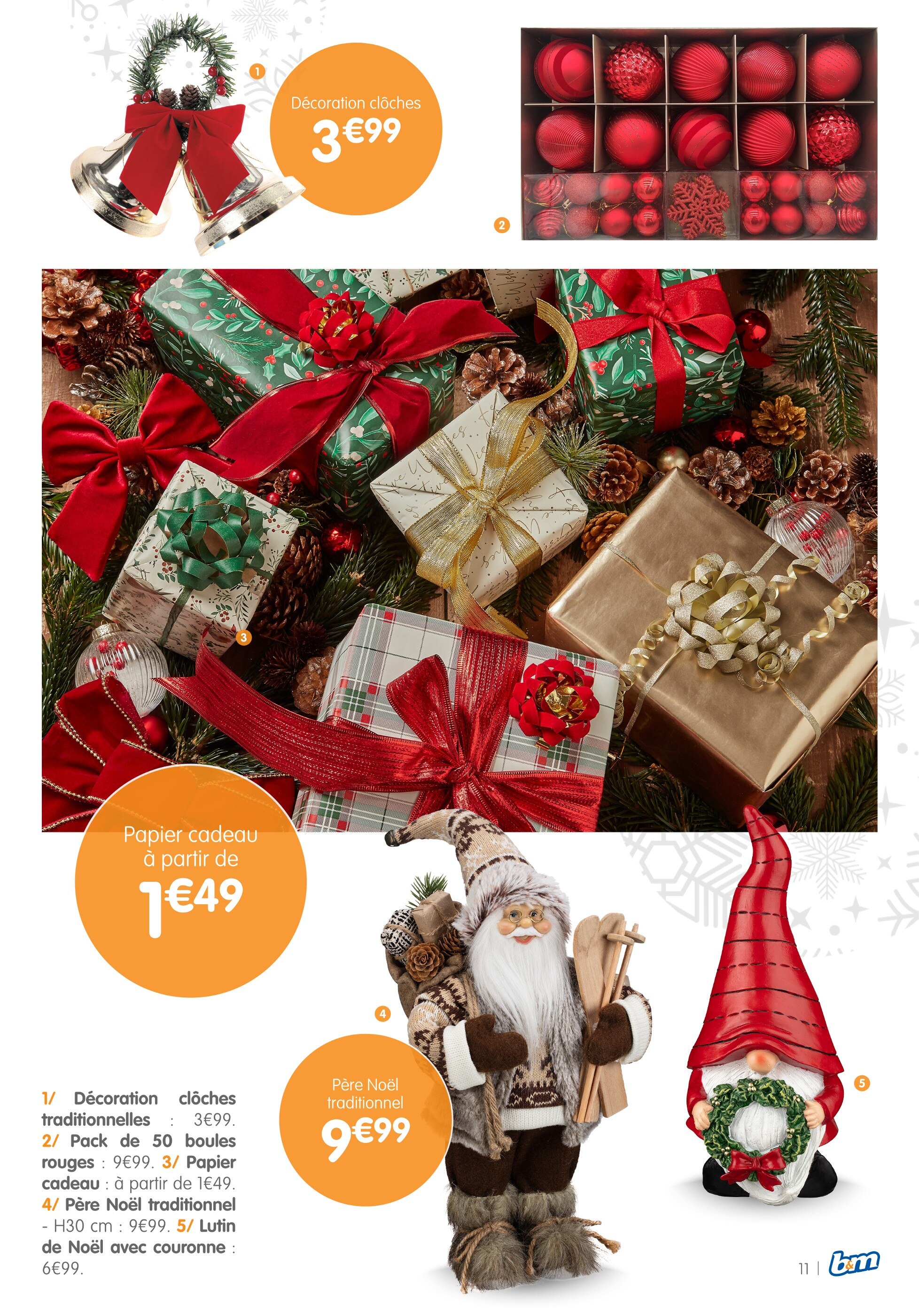 12 Étiquettes Cadeaux De Noël - Père Noël Traditionnel à Prix Carrefour