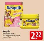 Nesquik Erdbeer Geschmack Angebote von Nestlé bei famila Nordost Langenhagen für 2,22 €