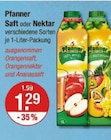 Saft oder Nektar von Pfanner im aktuellen V-Markt Prospekt