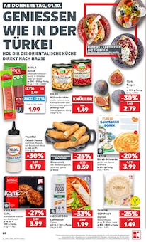Börek Angebot im Kaufland Prospekt, gültig von 28.09.2026 bis 30.09.2026 Börek Angebot im aktuellen Kaufland Prospekt auf Seite 32