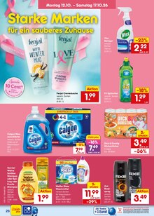 Waschmittel im Netto Marken-Discount Prospekt "Aktuelle Angebote" mit 71 Seiten (Mönchengladbach)