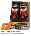 Action Mühldorf - C&C Spanngurt mit Ratsche Angebot im Prospekt C&C Spanngurt mit Ratsche bei Action im Mühldorf Prospekt für 3,99 €