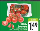 Rispentomaten im E center Prospekt Rispentomaten von EDEKA Bio im aktuellen E center Prospekt für 1,49 €