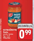 Pesto von GUT&GÜNSTIG für 0,99 € bei EDEKA im Angebot Pesto von GUT&GÜNSTIG im aktuellen EDEKA Prospekt