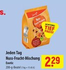 Jeden Tag Nuss-Frucht-Mischung Exotic im Angebot bei famila Nordost in Neumünster Jeden Tag Nuss-Frucht-Mischung Exotic Angebote bei famila Nordost Neumünster für 2,29 €