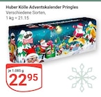 Adventskalender Pringles im Angebot bei GLOBUS in Salzgitter Adventskalender Pringles Angebote von Huber Kölle bei GLOBUS Salzgitter für 22,95 €