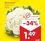 Blumenkohl im Angebot bei Netto Marken-Discount in Bremerhaven Blumenkohl Angebote bei Netto Marken-Discount Bremerhaven für 1,49 €