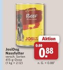 Nassfutter im Angebot bei combi in Rheda-Wiedenbrück Nassfutter Angebote von JosiDog bei combi Rheda-Wiedenbrück für 0,88 €