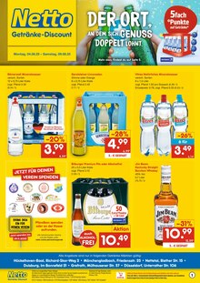Bitburger im Netto Marken-Discount Prospekt "DER ORT, AN DEM DU IMMER AUSGEZEICHNETE PREISE FINDEST." mit 6 Seiten (Düsseldorf)