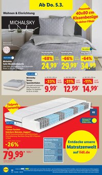 Bettwäsche im Lidl Prospekt "LIDL LOHNT SICH" mit 71 Seiten (Karlsruhe)