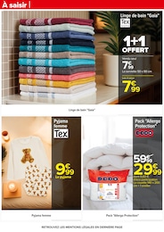 Prix et réduction Pyjama Femme dans le prospectus Carrefour en cours Offre Pyjama Femme dans le catalogue Carrefour du moment à la page 49