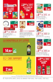 Promo Nutella dans le catalogue Supermarchés Match du moment à la page 42