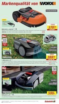 Akku-Heckenschere Angebot im toom Baumarkt Prospekt, gültig von 30.05.2026 bis 05.06.2026 Akku-Heckenschere Angebot im aktuellen toom Baumarkt Prospekt auf Seite 15
