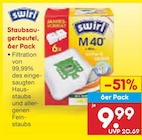 Staubsaugerbeutel von Swirl für 9,99 € bei Netto Marken-Discount im Angebot Staubsaugerbeutel von Swirl im aktuellen Netto Marken-Discount Prospekt