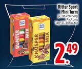 Mini Turm Bunter Mix im EDEKA Prospekt Mini Turm Bunter Mix von Ritter Sport im aktuellen EDEKA Prospekt für 2,49 €