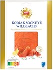 Kodiak Sockeye Wildlachs im Angebot bei REWE in Fürth Kodiak Sockeye Wildlachs Angebote von REWE Feine Welt bei REWE Fürth für 3,89 €
