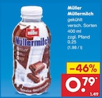 Müllermilch von Müller im aktuellen Netto Marken-Discount Prospekt