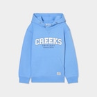 Sweat à capuche hoodie bleu lavande garçon dans le catalogue La Halle