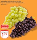 Tafeltrauben-Mix hell/dunkel kernlos bei GLOBUS im Prospekt "" für 1,77 €