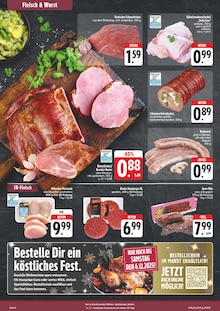 Schweinefleisch im aktuellen EDEKA Prospekt (Fürth) Schweinefleisch im EDEKA Prospekt "Wir lieben Lebensmittel!" mit 28 Seiten (Fürth)