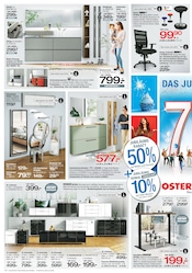 Stuhl im Ostermann Prospekt in Lüdenscheid Aktueller Ostermann Prospekt mit Stuhl, "Das Jubiläum 77 Jahre Ostermann", Seite 14