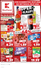 Kaufland Supermarkt Prospekt der aktuellen Woche mit 64 Seiten, gültig von 02.07.2026 bis 08.07.2026, in Ortrand und Umgebung Aktueller Kaufland Supermarkt Prospekt in Ortrand und Umgebung, "Hier bin ich richtig" mit 64 Seiten, 02.07.2026 - 08.07.2026