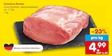 Schweine-Rücken Angebote bei Netto Marken-Discount Kleve für 4,99 €