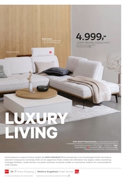 Wohnlandschaft im XXXLutz Möbelhäuser Prospekt "JOOP!" auf Seite 4