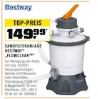 SANDFILTERANLAGE „FLOWCLEAR“ Angebote von BESTWAY bei OBI Wiesbaden für 149,99 €