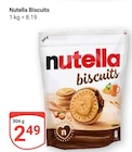 Biscuits im Angebot bei GLOBUS in Krefeld Biscuits Angebote von Nutella bei GLOBUS Krefeld für 2,49 €