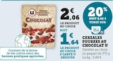 Céréales fourrées au chocolat - U dans le catalogue U Express