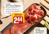 Jamon Serrano Reserva im Angebot bei REWE in Recklinghausen Jamon Serrano Reserva Angebote von Artysan bei REWE Recklinghausen für 2,44 €
