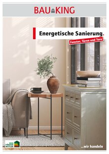 Bauking Prospekt Trend-Tipps FÜR DIE ENERGETISCHE SANIERUNG mit  Seiten in Vordorf und Umgebung