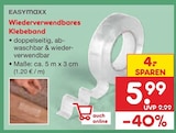 Netto Marken-Discount - Wiederverwendbares Klebeband Angebot im Prospekt Wiederverwendbares Klebeband bei Netto Marken-Discount im Prospekt "" für 5,99 €