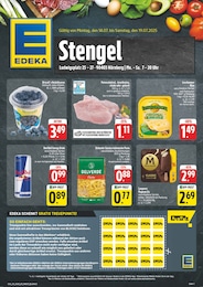 EDEKA Prospekt für Nürnberg mit 10} Seiten EDEKA Prospekt für Nürnberg: "Wir lieben Lebensmittel!", 10 Seiten, 14.07.2025 - 19.07.2025