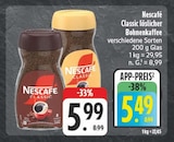 Classic löslicher Bohnenkaffee Angebote von Nescafé bei EDEKA Erlangen für 5,49 €