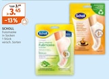 Fussmaske in Socken im Angebot bei Müller in Weiden Fussmaske in Socken Angebote von Scholl bei Müller Weiden für 3,45 €