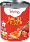 Ravioli Pur Bœuf - Netto dans le catalogue Netto